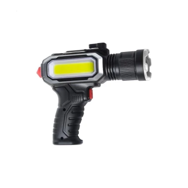 Solar-Powered Spotlight Flashlight